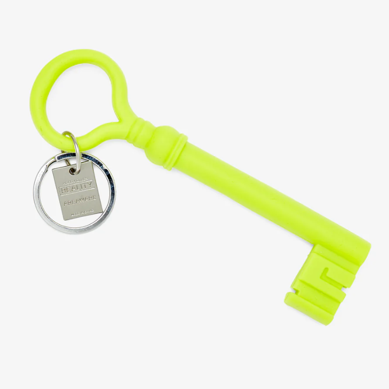 Chartreuse Key Keychain