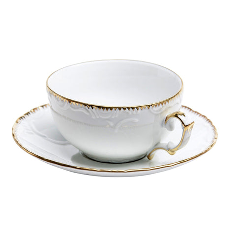 Simply Anna Gold Tea Cup & Saucer