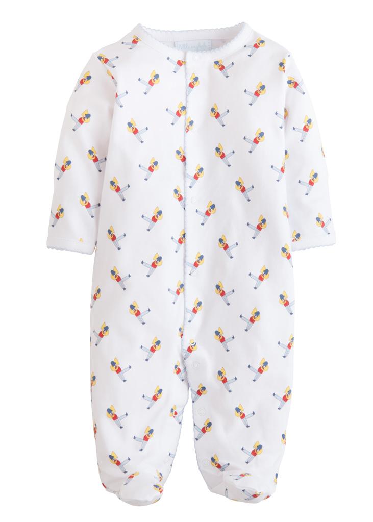 Toy Soldier Printed Footie