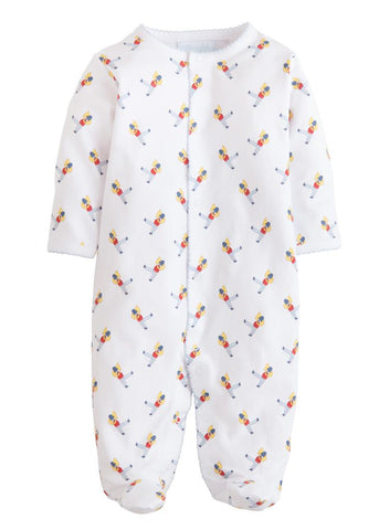 Toy Soldier Printed Footie