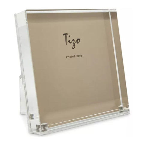 Clear Lucite Photo Frame 5x5