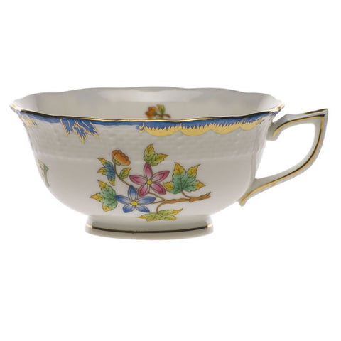 Queen Victoria Tea Cup Blue