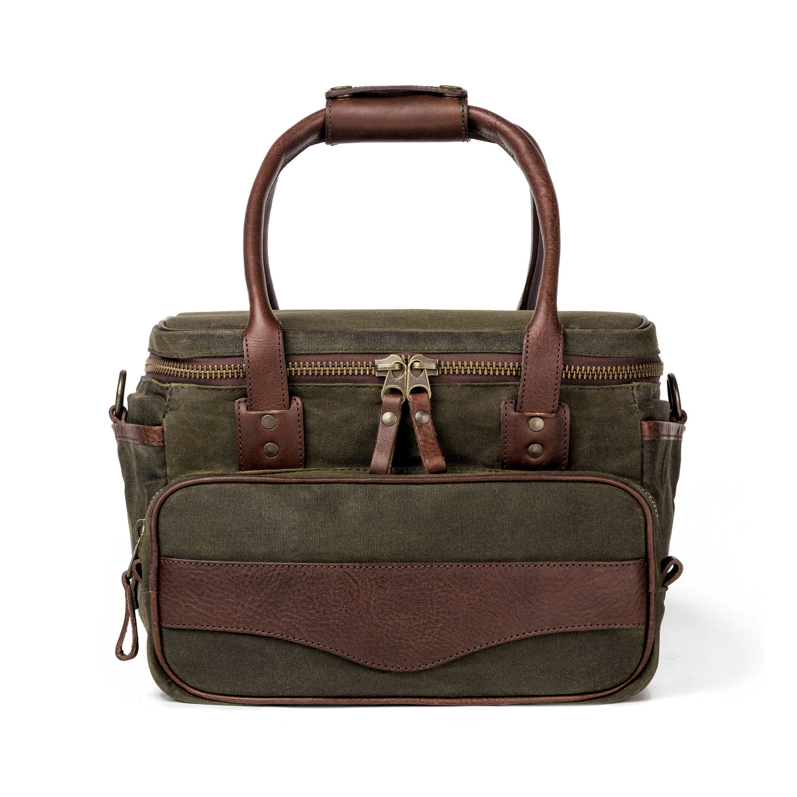 Waxed Canvas Scout Cooler Smoke/Forest