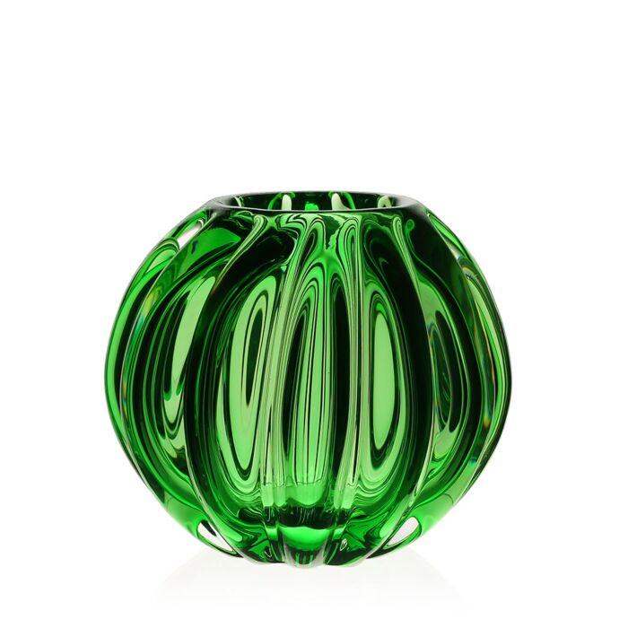 Amalfi Pumpkin Vase 6" Green