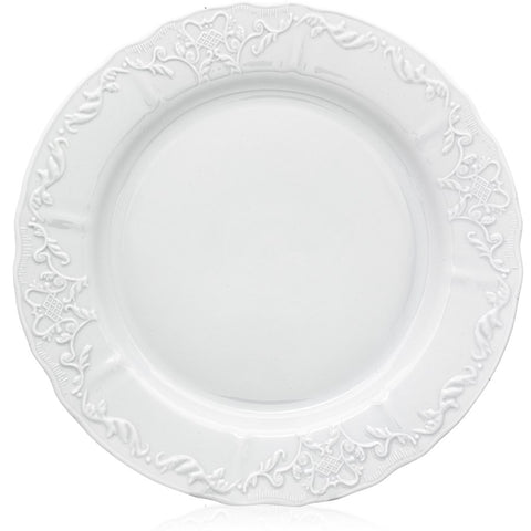 Simply Anna White Dinner Plate