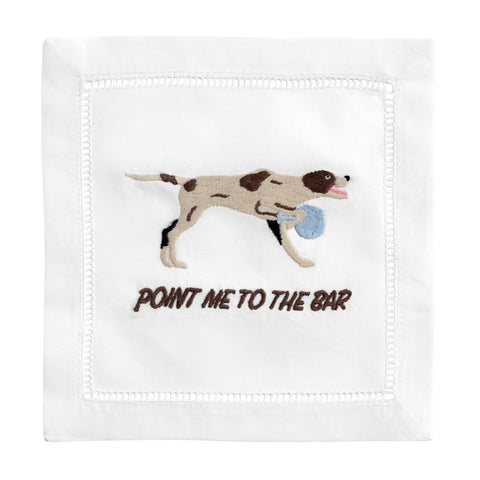 Point Me To The Bar Cocktail Napkins