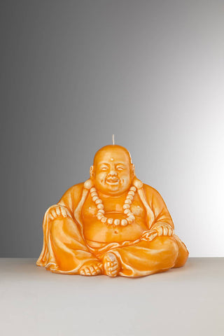 Buddha Candle Orange