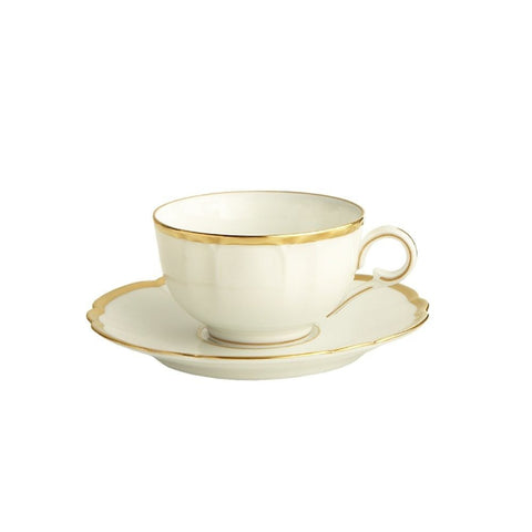 Colette Gold Tea Cup & Saucer