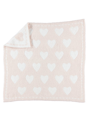 Cozychic Dream Receiving Blanket-Pink/White
