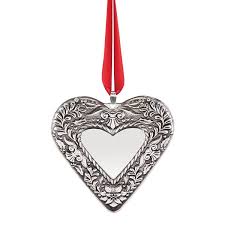Sterling Silver Annual Heart Ornament, 2nd Edition