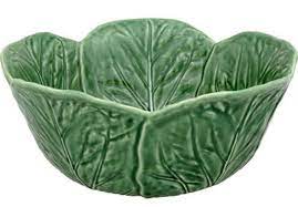 Cabbage Tall Salad Bowl-Green