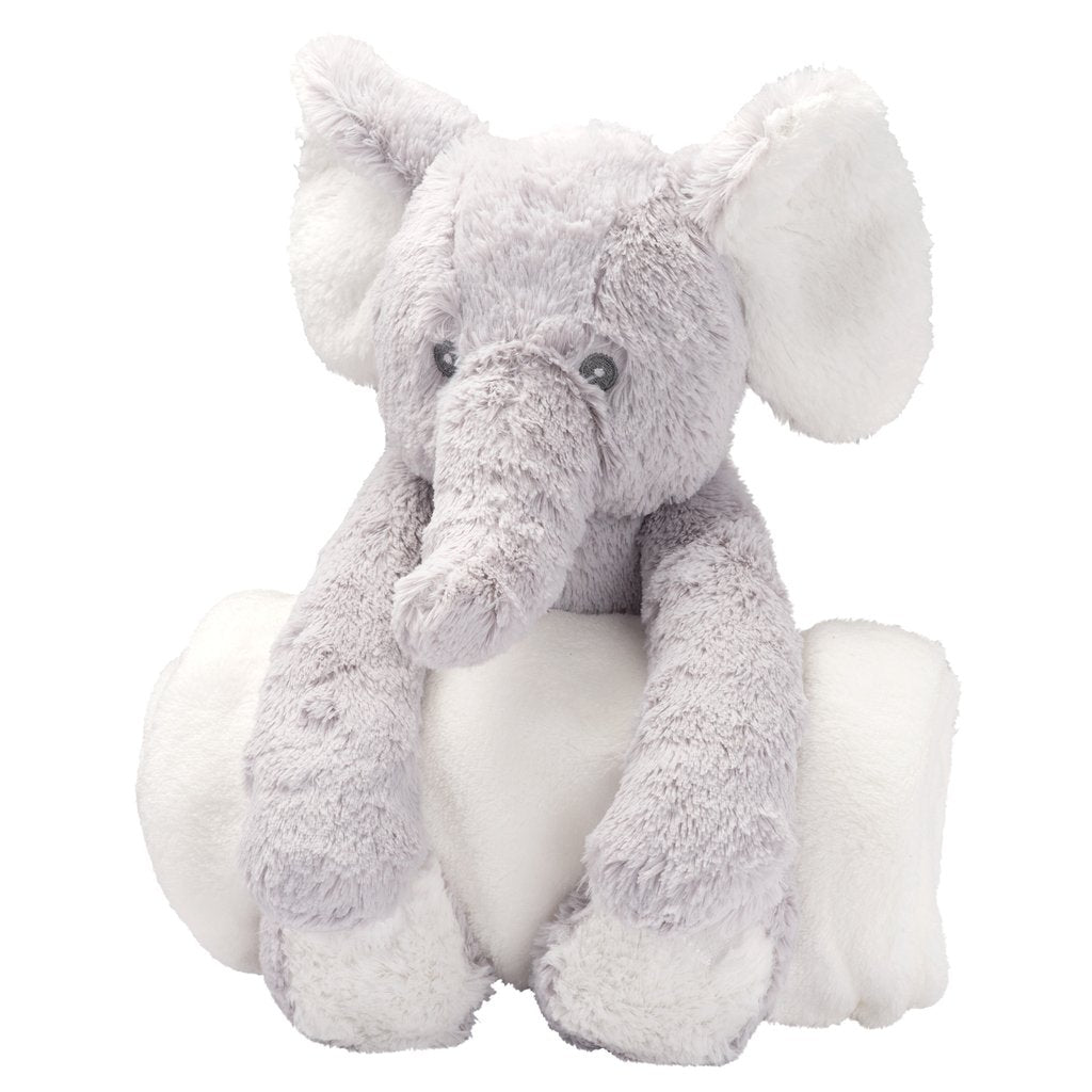 Gray Elephant Bedtime Huggie