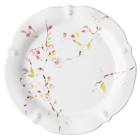 B&T Floral Sketch Cherry Blossom Dinner Plate