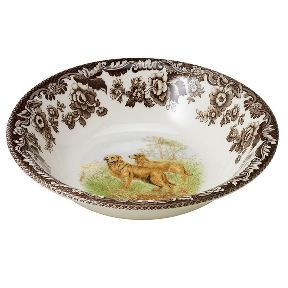 Woodlands Hunting Dogs Cereal Bowl