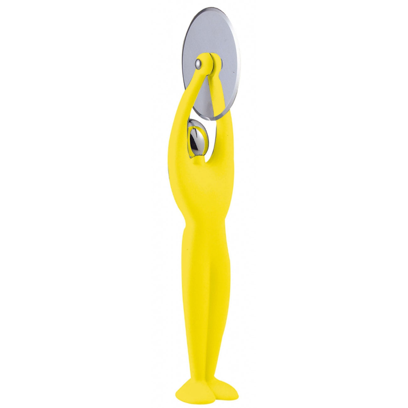 GYM Yellow Pizza Cutter