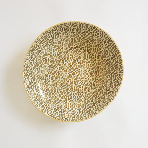 Mocha Pebble Medium Serving Bowl