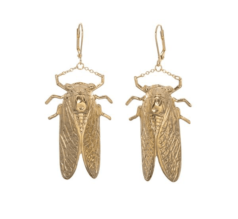Goldbug Drop Earrings