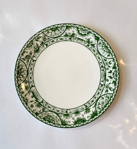 Victoria’s Garden Green Dinner Plate