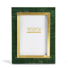 Green and Gold 5x7 Frame