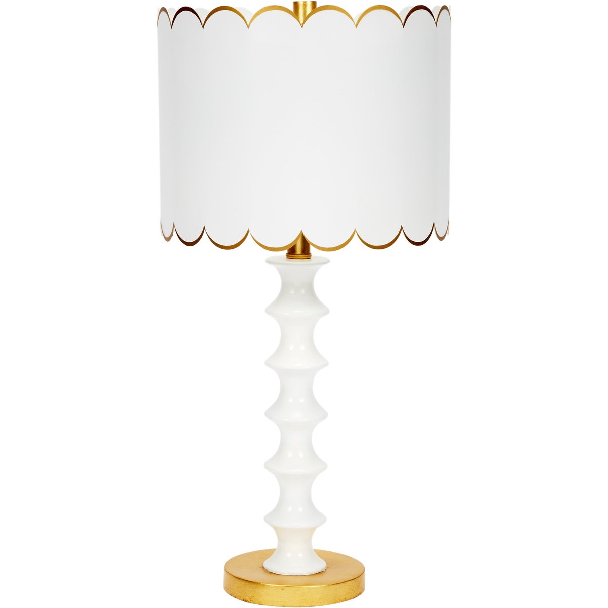Eloise Gloss White Table Lamp