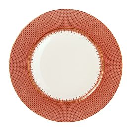Red Lace Service Plate