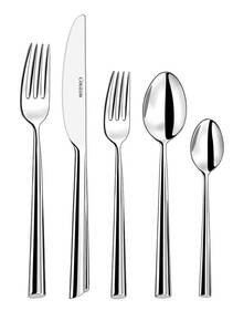 Nervure Silverplate 5 Piece Place Setting