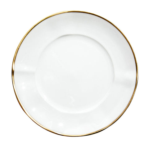 Simply Elegant Gold Dinner Plate