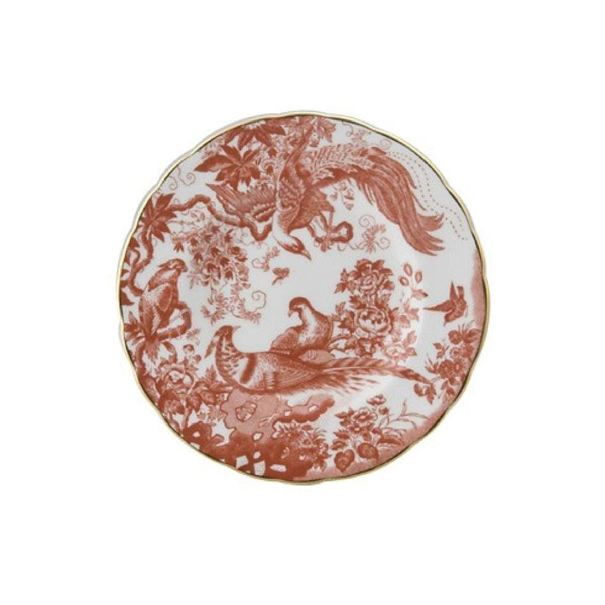 Red Aves Salad Plate