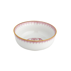 Pink Lace Dessert Bowl