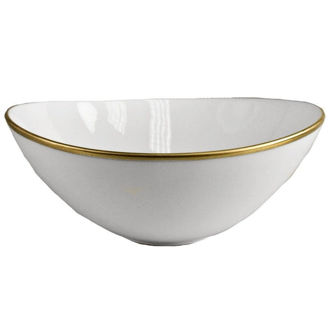 Simply Elegant Gold Cereal Bowl