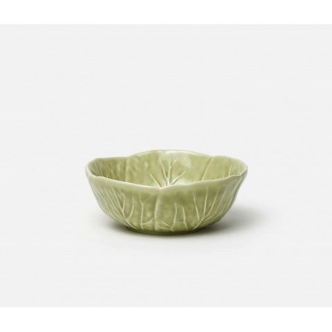 Clarise Soft Green Cabbage Cereal Bowl