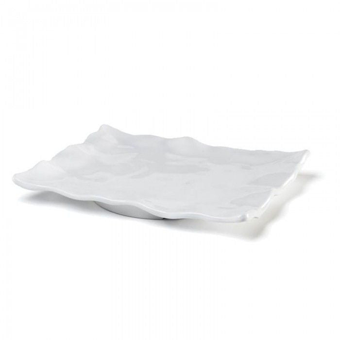 White Ruffle Rectangle White Ruffle Rectangle Large Platter – Non(e)such